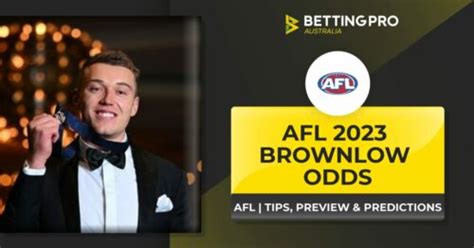 brownlow betting odds - brownlow medal betting